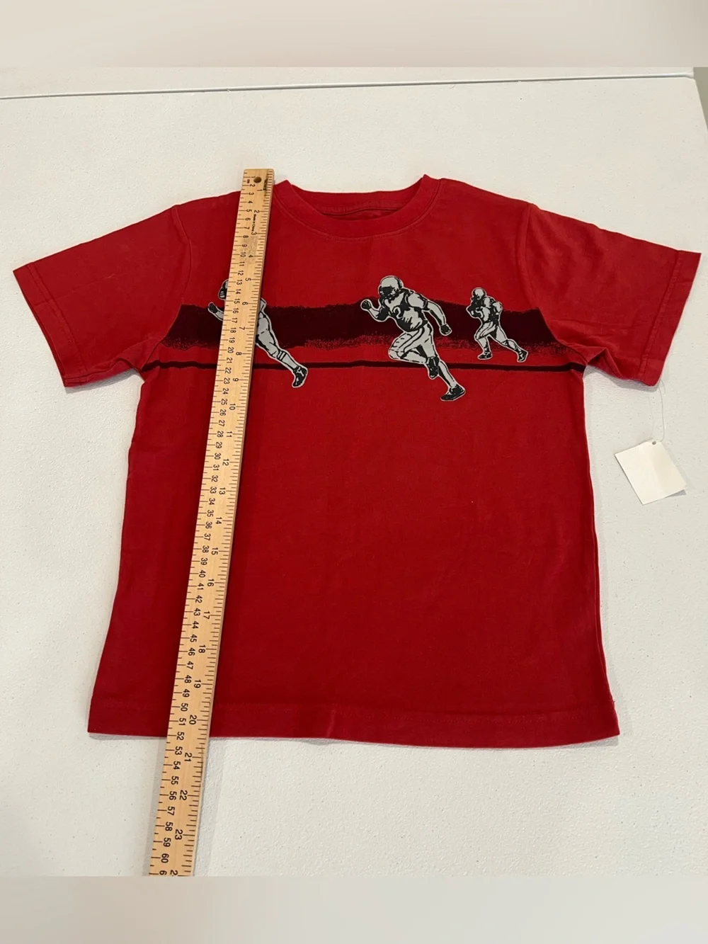 Gymboree Red Kids Football Graphic Tee 6
